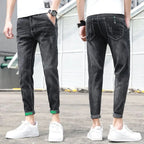 Comfortable Stylish Trendy Luxury Men's Jeans 2023 Summer Blue Cowboy Classic Jeans Casual Stretch Luxury Denim Pants for Men