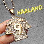 PENDRA Football Jersey Mbapp Steel Necklace