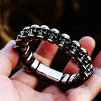 PENDRA Beadskull Stainless Steel Bracelet