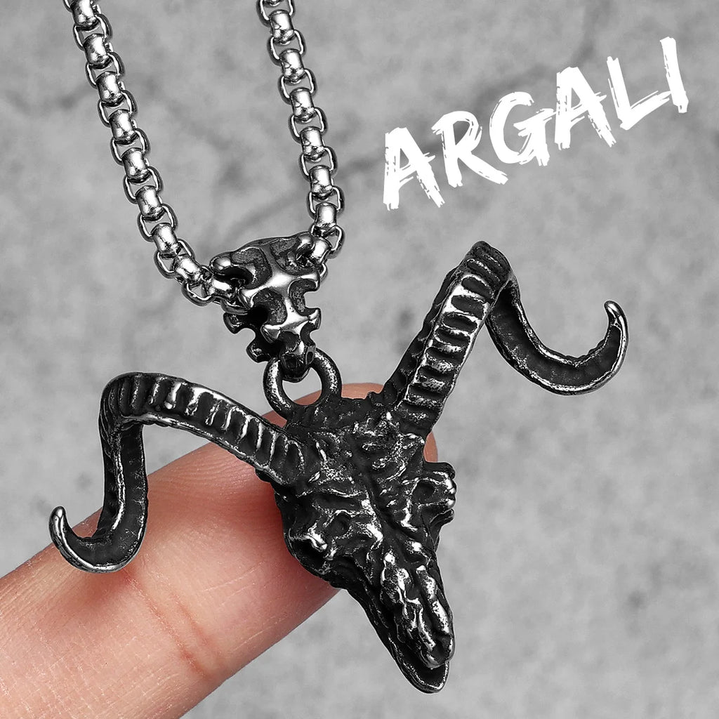 PENDRA Tavnora Skull Motif Necklace