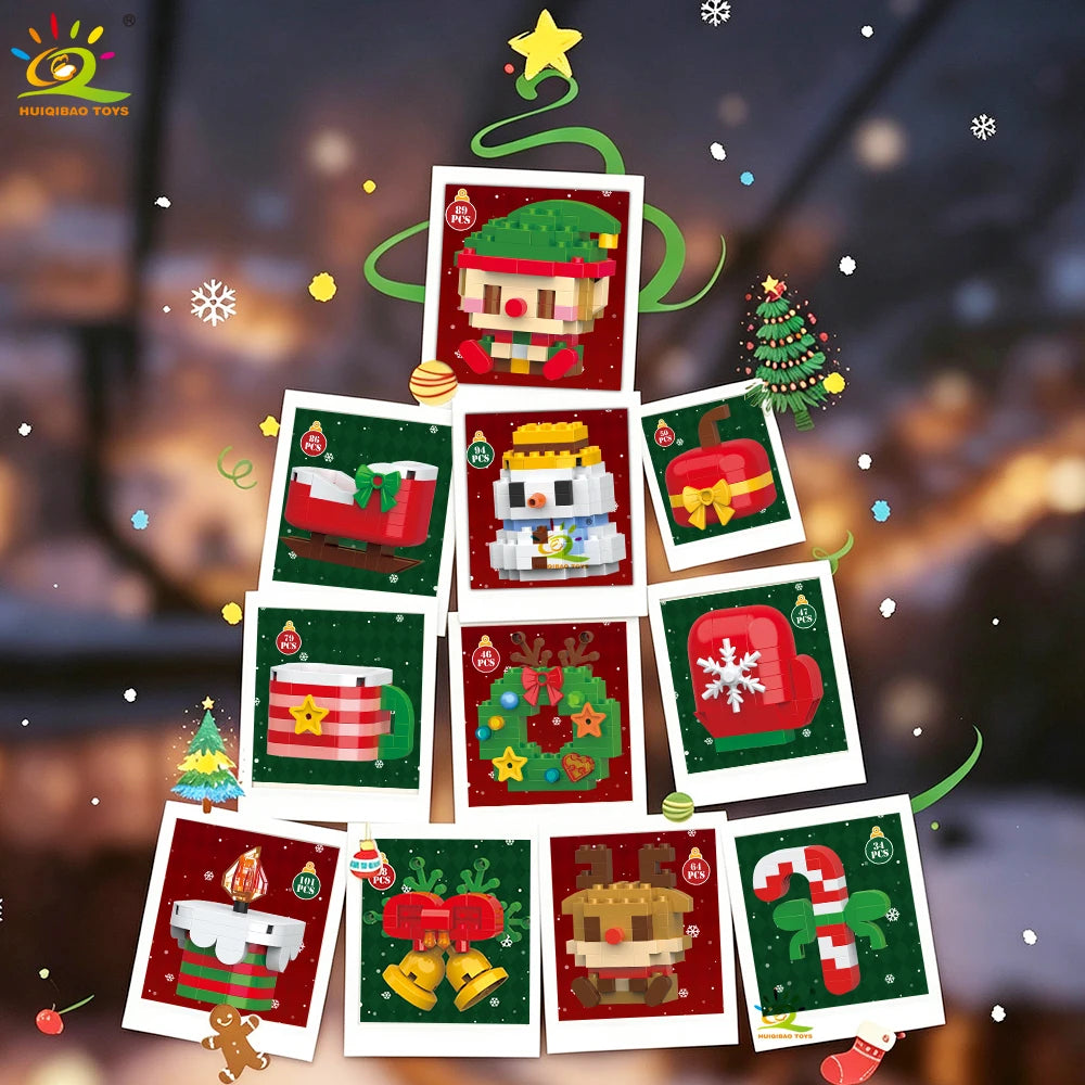 PENDRA Santa Claus Mini Building Set