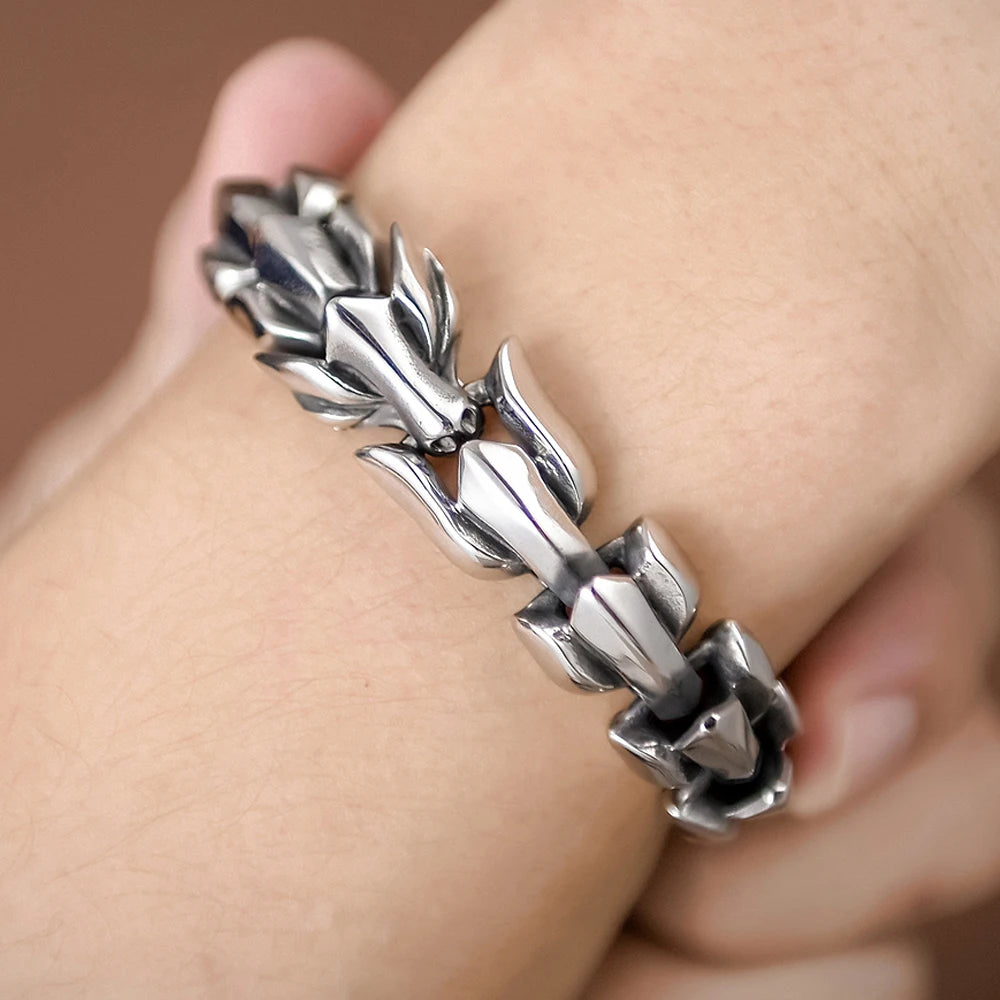 PENDRA Dragonlord Viking Dragon Bracelet
