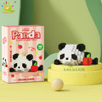 PENDRA Cute Panda Micro Building Set
