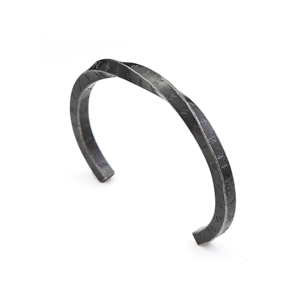 PENDRA Mobius Stainless Steel Opening Bracelet