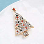 PENDRA Noelle Rhinestone Christmas Tree Brooch
