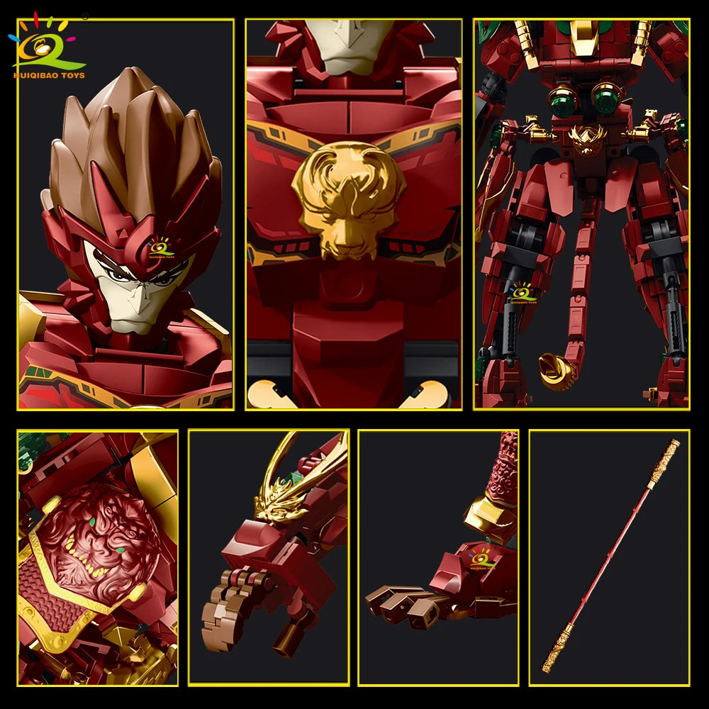 PENDRA Monkey Warrior Mecha Building Set