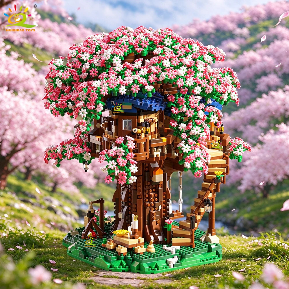 PENDRA Peach Blossom Micro Building Set