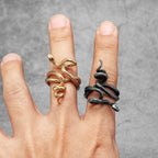 PENDRA Animal Poisonous Snake Steel Ring