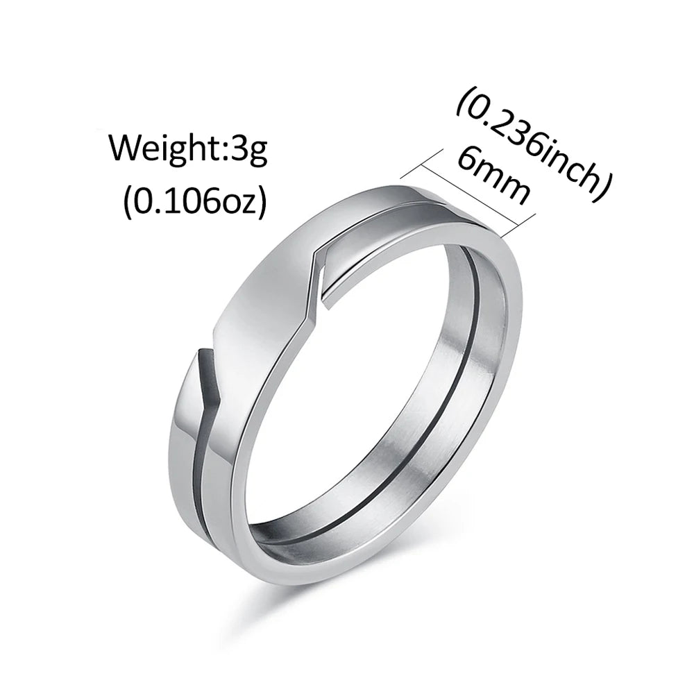 PENDRA Plainforge Simple Stainless Steel Ring