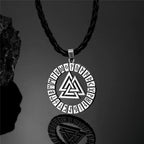 PENDRA Rune Norse Chain Necklace