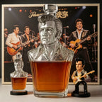 Novelty Human Bust Whiskey Decanter Glass Liquor Bottle for Scotch Whiskey Bar Home Decoration Ornament