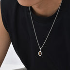PENDRA Tiger Irregular Pendant Necklace