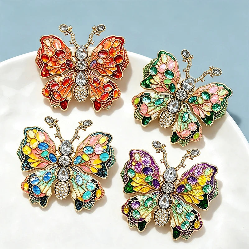 PENDRA Luxury Butterfly Brooch