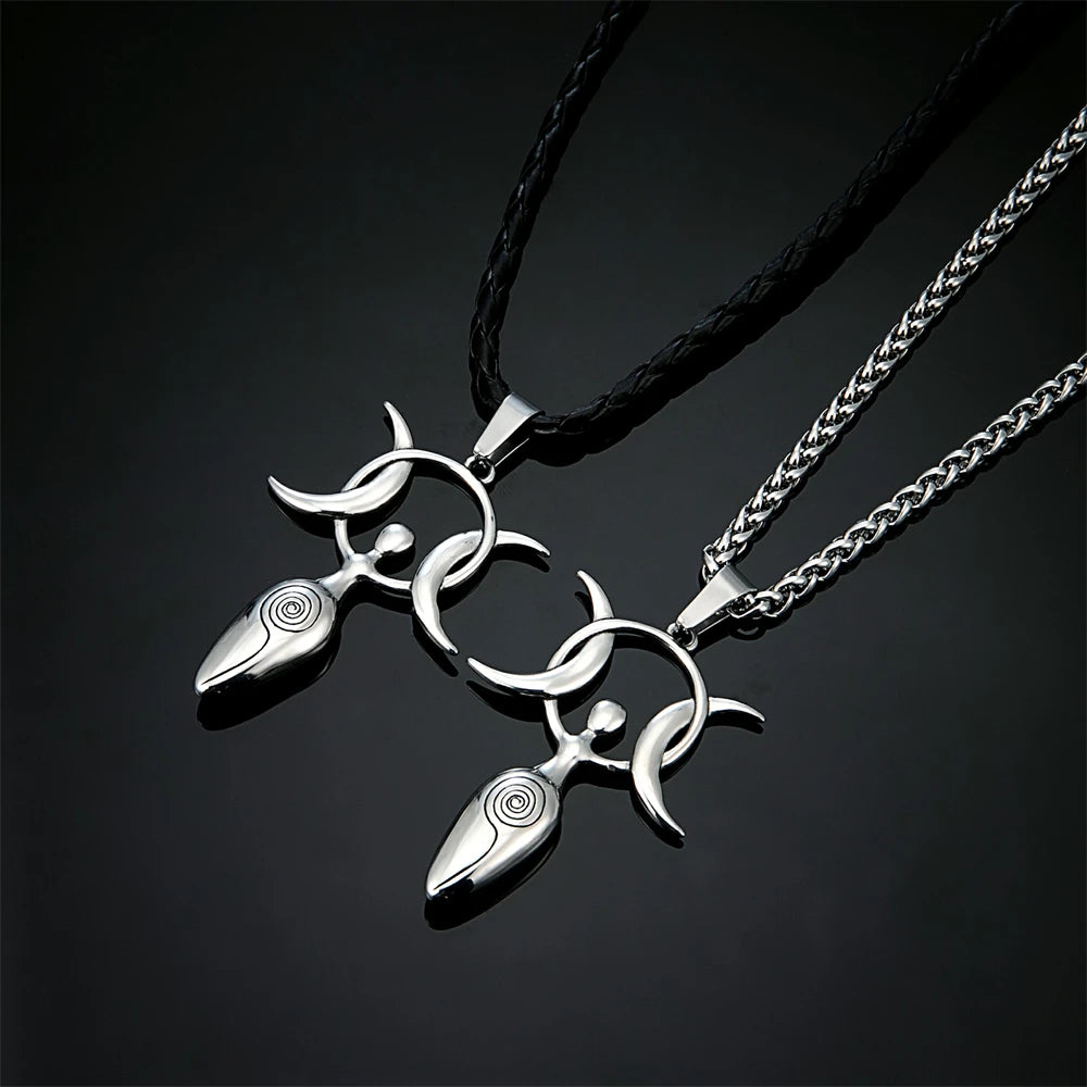 PENDRA Moon Norse Necklace