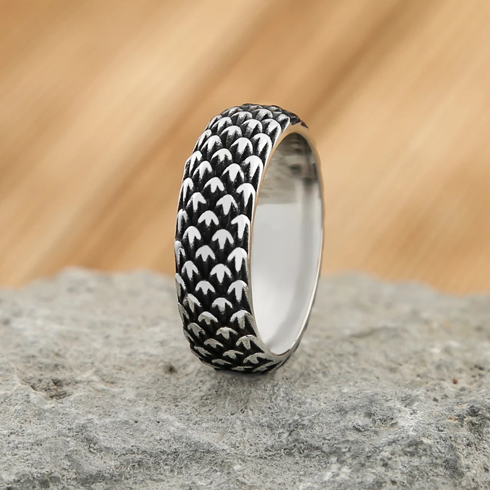 PENDRA Dragonscale Norse Viking Dragon Ring