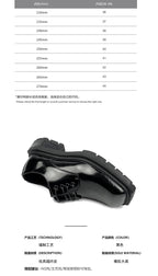 PENDRA Leather Platform End Shoes