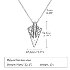 PENDRA Rune Vintage Punk Necklace