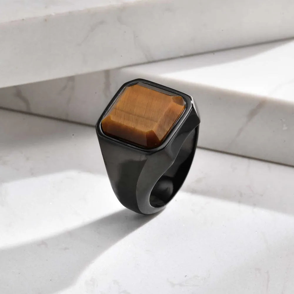 PENDRA Neridell Tiger Eye Ring