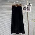 2025 winter new niche fashion solid color wide waistband drooping sensation and plush loose velvet wide leg pants