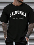 PENDRA California Letter Print T-Shirt