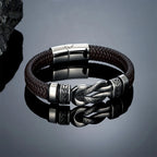 PENDRA Infinity Vintage Steel Bracelet
