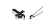 PENDRA Cross Urn Pendant Necklace