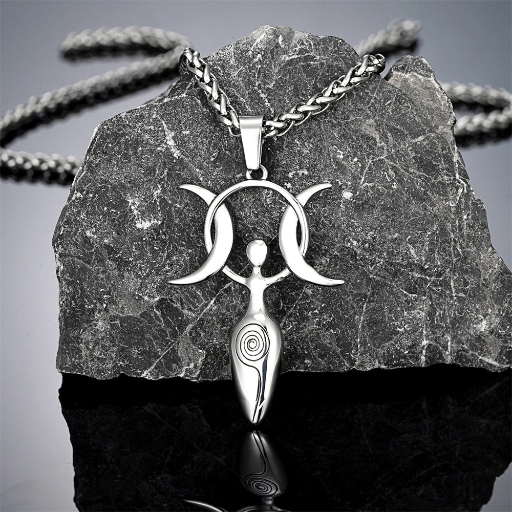 PENDRA Moon Norse Necklace