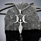 PENDRA Moon Norse Necklace