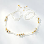 PENDRA Celesia Floral Luxury Waist Chain Belt