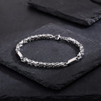 PENDRA Thin Byzantine Bracelet