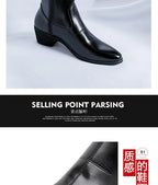 PENDRA Zipper Internal Height Boots