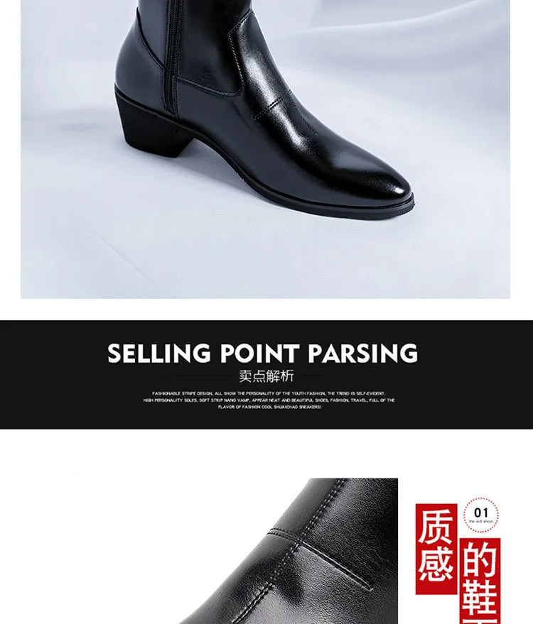 PENDRA Zipper Internal Height Boots