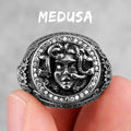PENDRA Snake Hair Medusa Steel Ring