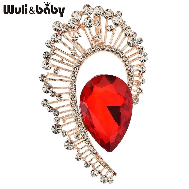 PENDRA Florielle28 Crystal Brooch