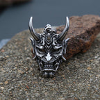 PENDRA Maskskull Gothic Mask Skull Pendant