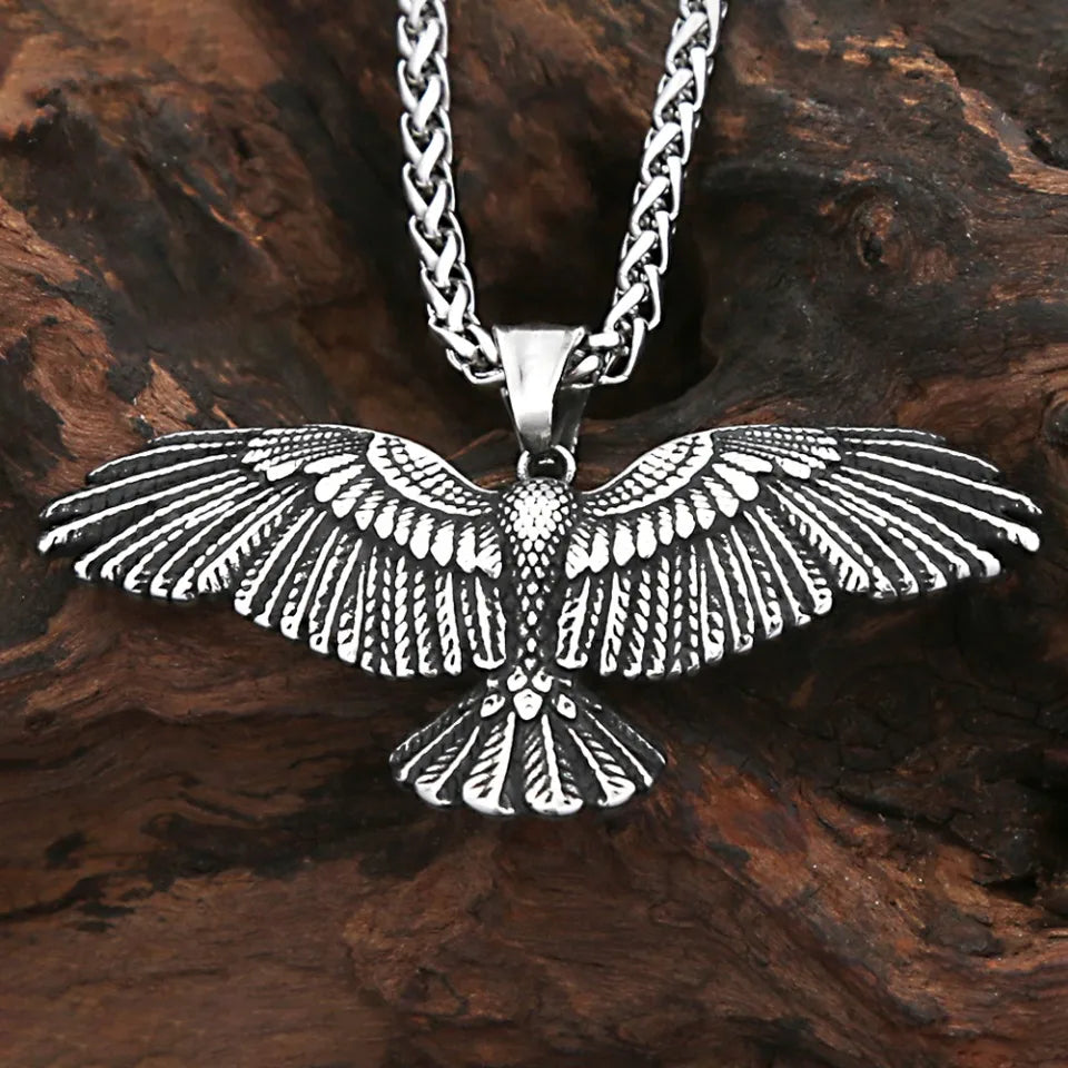 PENDRA Eagleflight 316L Stainless Steel Eagle Pendant