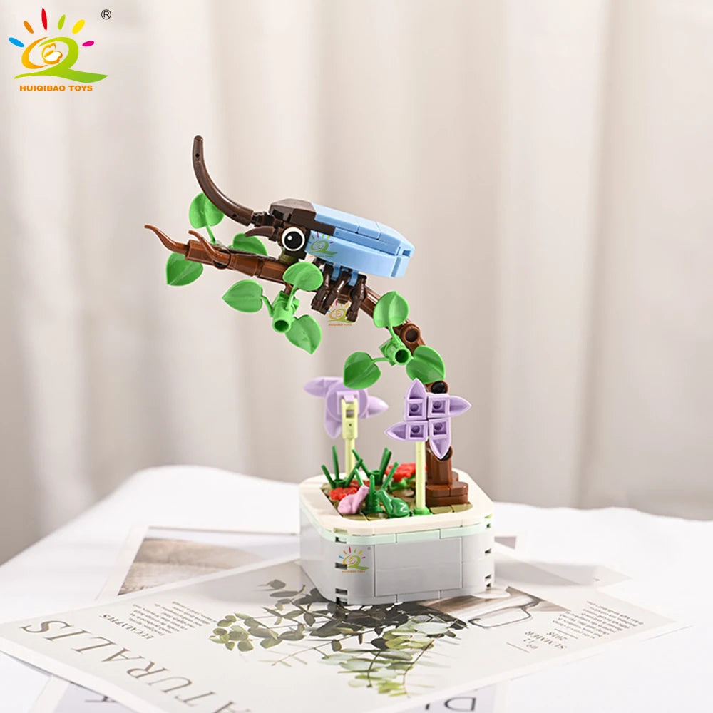 PENDRA Insect Bonsai Floral Building Set