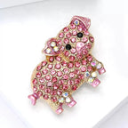 PENDRA Lovely Cartoon Pig Brooch