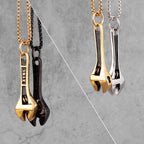PENDRA Worker Wrench Boyfriend Steel Necklace