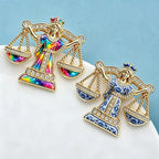 PENDRA Libra Zodiac Sign Brooch