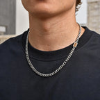 PENDRA Cuban Stone Link Chain Necklace