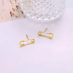 PENDRA Silver Double Layer Earrings