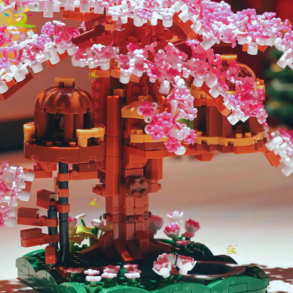 PENDRA Cherry Blossom Micro Building Set