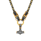 PENDRA Dragon Black Necklace