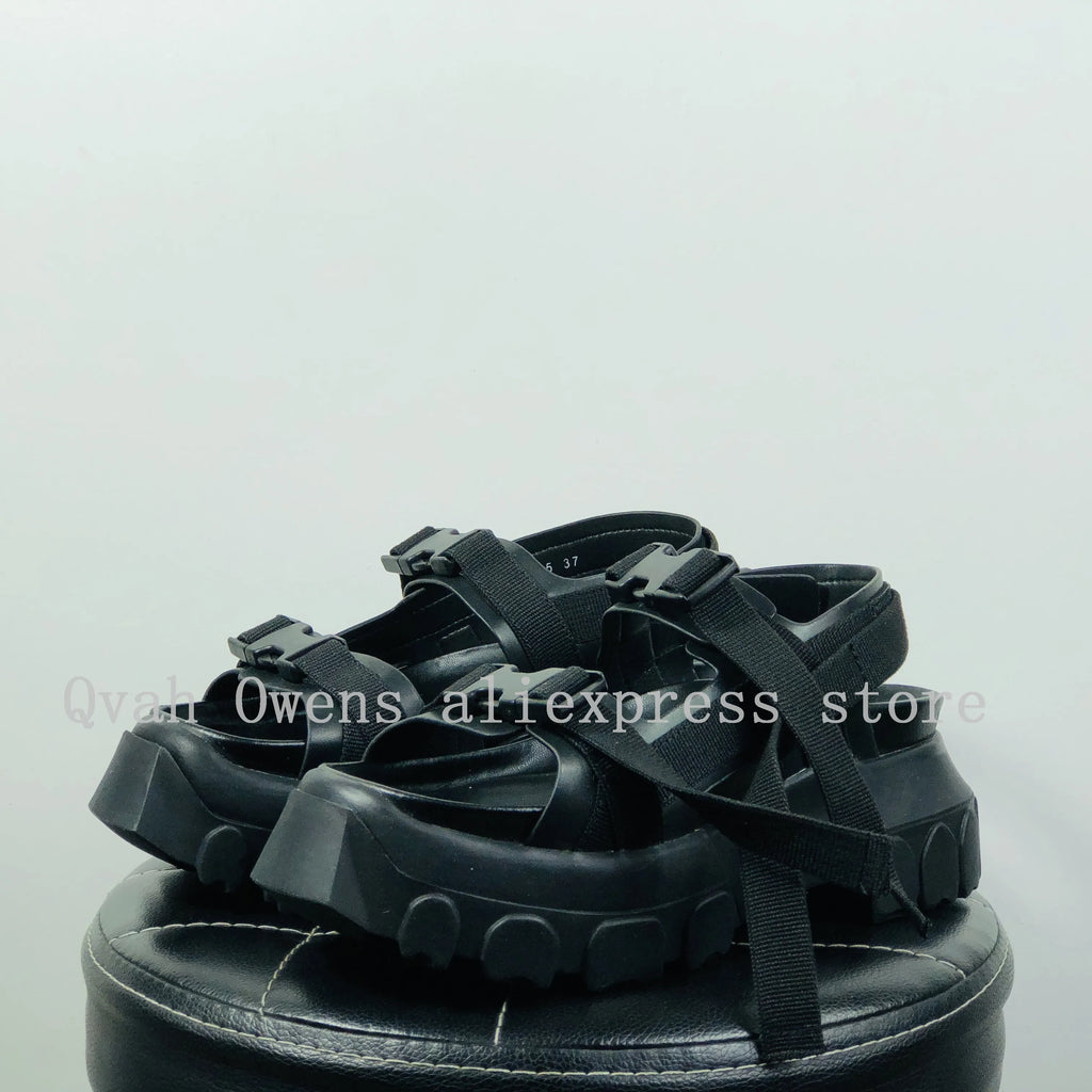 PENDRA Avenelle Men's T-Strap Leather Sandals