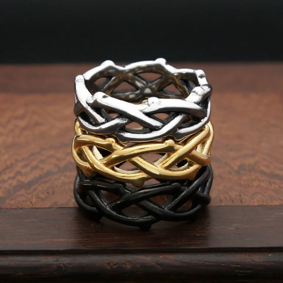 PENDRA Plainforge 316L Stainless Steel Ring