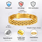PENDRA Gold Link 10Mm Bracelet