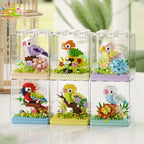PENDRA Parrot Bird Micro Building Set