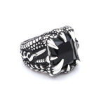 PENDRA Dragonclaw Gothic Stainless Steel Ring