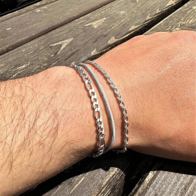 PENDRA Square Snake Bracelet